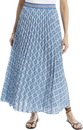 Max Studio Pleated Maxi Skirt