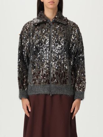 Brunello Cucinelli Sweater BRUNELLO CUCINELLI Woman color Grey