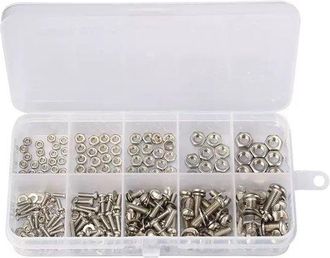 OEM Juego De 320 Tornillos De Cabeza Redonda M2, M2.5, M3, M4 Y M5 - Sujetadores