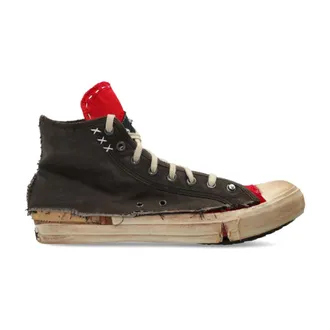 Maison Margiela Sneakers, male, Gray, Size: 12 US High-top Sneakers