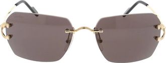 Cartier Zonnebril - unisex - Accessoires - Geel - Maat: ONE Size Nylon