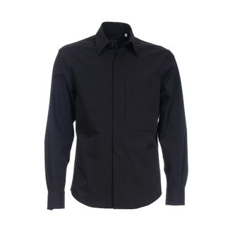Xacus Ademende 3D Stretch Overshirt - Heren - Casual Overhemden - Zwart - XL - Overhemden