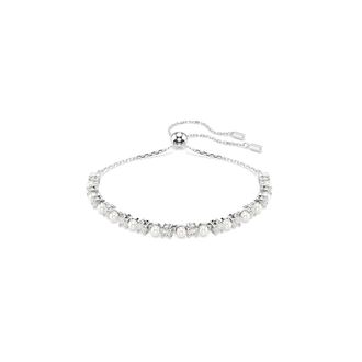 Swarovski Matrix Vrouwen Basis Metaal Armband - Zilver 5689633