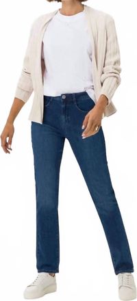 Brax Mary Five-Pocket Stretch Jeans In Blue