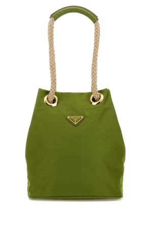 Prada Green Mariner Bucket Bag