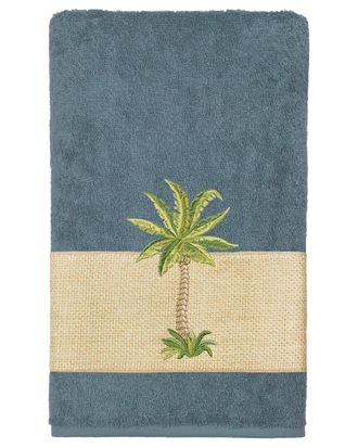 Linum Home Textiles Turkish Cotton Colton Embellished Bath Towel