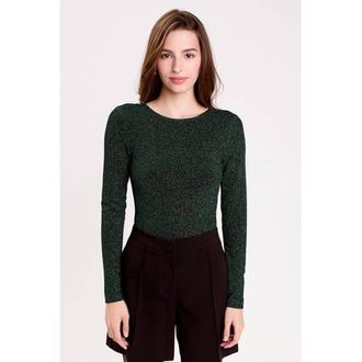 Cache Cache body donkergroen met glitter