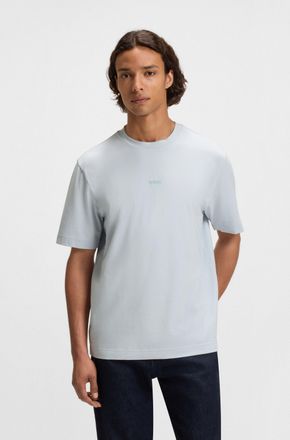 Boss Orange by Hugo Boss T-Shirt BOSS ORANGE TChup, Herren, Gr. 4XL, grau (light, pastel grau053), Single Jersey, Obermaterial: 95% Baumwolle, 5% Elasthan, unifarben, relaxed 