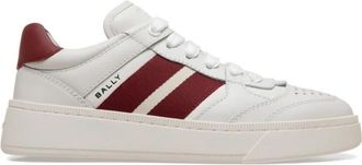 Bally Sneakers - Dames - Sneakers - Wit - 36 1/2 EU - Leer - Schoenen
