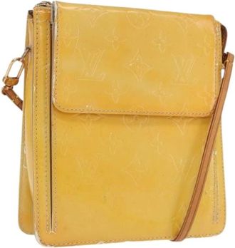 Louis Vuitton Pre-owned Cross Body Bags, female, Yellow, Size: ONE SIZE Pre-owned Vintage Cross Body Bag