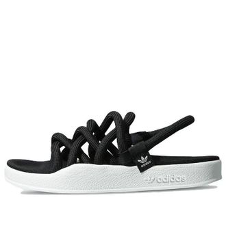 adidas (WMNS) adidas Originals Adilette Noda Shoes Black White FZ6438