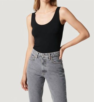 Majestic Filatures Soft Touch Tank In Noir
