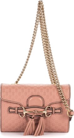 Gucci Pre-owned Womens Mini Emily Crossbody Shoulder Bag - Pink - One Size