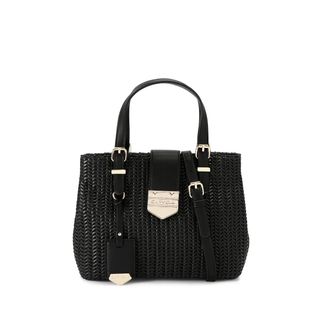 Carvela Womens Maria Mini Weave Bag - Black - One Size