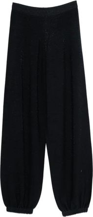 Fabiana Filippi Sweatpants, female, Blue, L, Knit Trousers