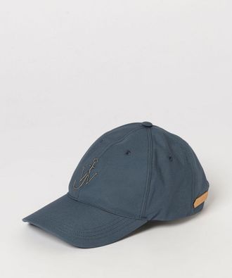 J.W.Anderson Cappello da baseball in gabardine di cotone con logo ricamato