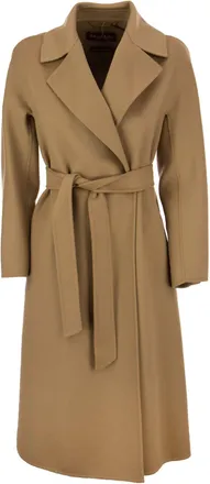Max Mara Max Mara Studio Cles Wool, Cashmere And Silk Coat