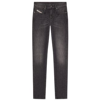 Diesel Mens 2019 D-Strukt Black Wash Jeans Cotton - Size 32W/32L