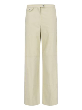Calvin Klein Pantaloni Dritti In Cotone