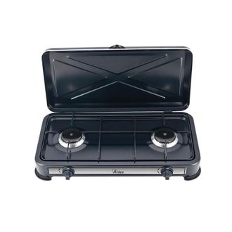 Ardes Cocina De Gas Ardes Odino Ar1fg02 Con 2 Quemadores De Glp, Color Negro