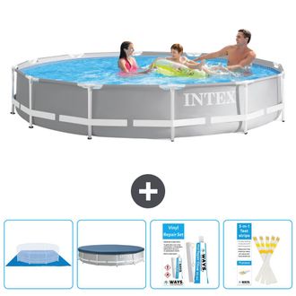 Intex Piscina Prism Frame Redonda - 366x76 Cm - 7-piezas S22481