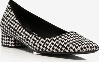 Dolce & Gabbana Ballerinas aus Hahnentritt-Stoff Jackie 30