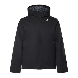 K-Way Jacko Twill Marmotta Jas - Heren - Jassen - Zwart - Maat: S Zijde
