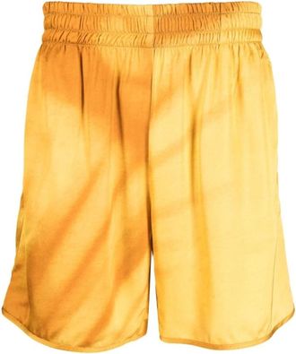 Blue Sky Inn Palm Tree Print Elasticated Shorts