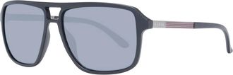 Guess Zwarte Aviator Zonnebril - Heren - Zonnebrillen - Zwart - ONE Size - Accessoires