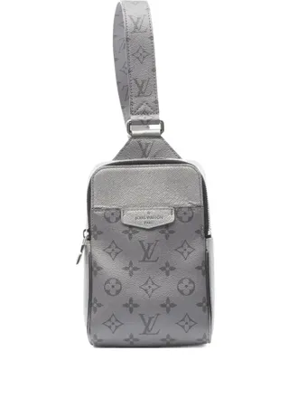Louis Vuitton 2021 Taigarama crossbody bag - Silver