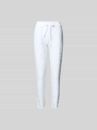 Juvia Sweathose mit elastischem Bund in Weiss, Gr&ouml;&szlig;e XL