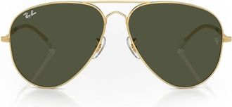 Ray-Ban Old Aviator Green Pilot Unisex Sunglasses RB3825 001/31 58