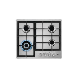 AEG Aeg 949 640 849 Placa De Cocina Empotrada 60 Cm Gas 4 Fuegos Plata
