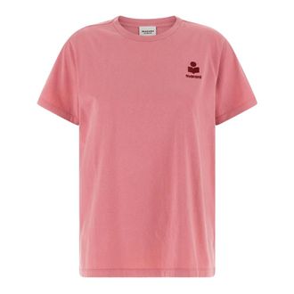 Isabel Marant Aby T-shirt - female - Marant &eacute;toile - T-Shirts - Pink - L - Tops