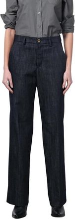 Mason's New York Studio Chino Broek - Dames - Loose Fit Jeans - Blauw - XL - Katoen - Jeans