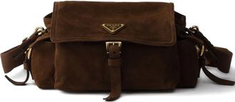 Prada Borsa tote Explorer media - Marrone