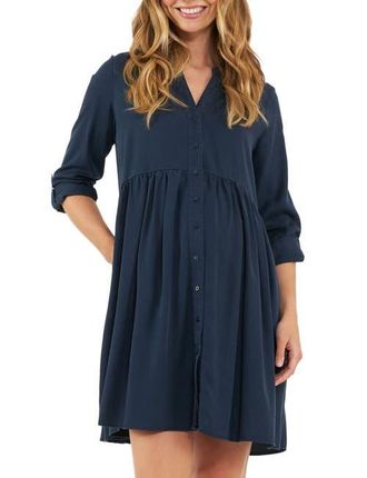 Ripe Demi Tencel Dress in Navy at Nordstrom, Size X-Large Au