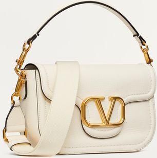 Valentino Garavani Borsa A Spalla Valentino Garavani Alltime In Vitello Granato Donna AVORIO UNI