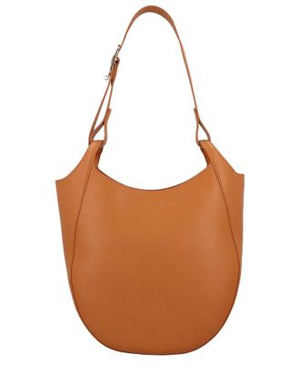 Longchamp Le Foulonne Large Leather Hobo Bag