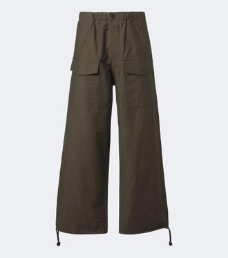 J.W.Anderson Cotton-blend wide-leg pants