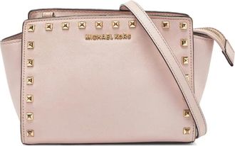 Michael Kors Borsa a tracolla Selma con borchie Pre-owned - Rosa