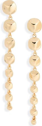 Nordstrom Rack Cascading Linear Drop Earrings in Gold at Nordstrom Rack