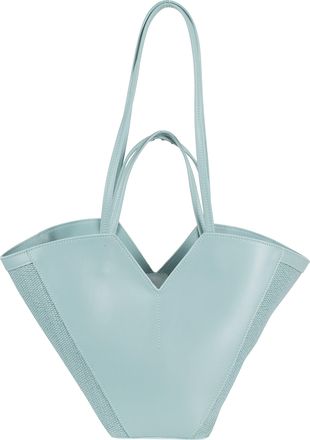 Francesco Biasia Laguna Winona 4Ever Embossed Logo Leather Tote Bag