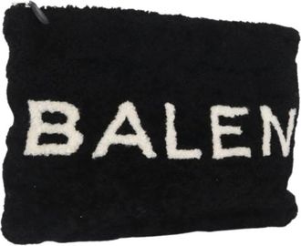 Balenciaga Pre-owned Clutches, female, Black, Size: ONE SIZE Pre-owned Vintage Clutch Bag