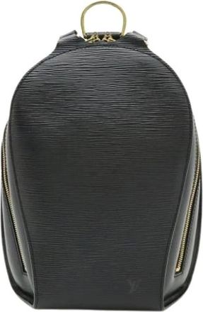 Louis Vuitton Pre-owned Backpacks, female, Black, Size: ONE SIZE Pre-owned Epi Leather Backpack