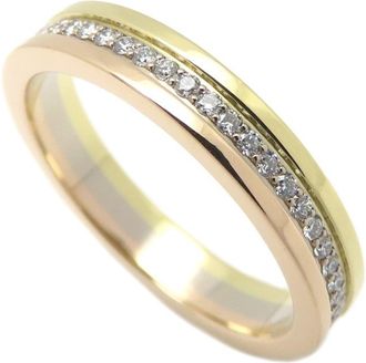 Cartier Yellow Gold (18K) Pink Gold (18K) White Gold (18K) Band Ring (Pre-Owned)