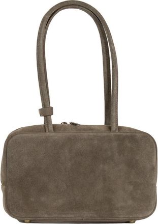Persaman New York Iris 92 Suede Shoulder Bag in Taupe at Nordstrom Rack