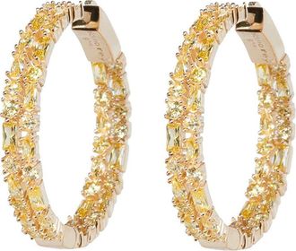 Nickho Rey Small Casey Hoop in Yellow/gold at Nordstrom