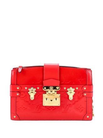 Louis Vuitton Trunk Vernis clutch bag - Rood