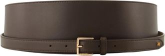 Max Mara Accessoires - Dames - Riemen - Bruin - L - Leer - Accessoires
